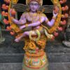 antique wooden made dancing shiva statue for sale in india