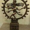 ANTIQUE BRONZE NATRAJA DANCING SHIVA STATUE RARE ONE FOR SALE