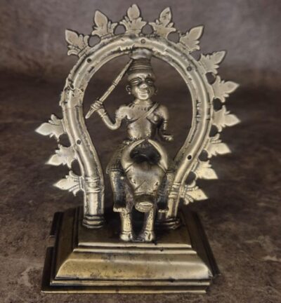 Antique Bronze Idol of Vishnumaya For Sale