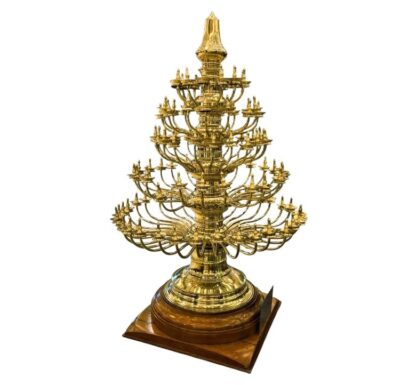 Antique Bronze Tree Lamp