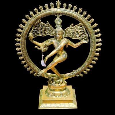 Brass dancing shiva idol for sale