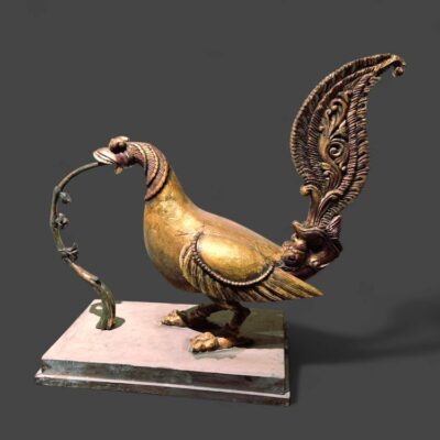 The Wooden Mythological Bird, Vishu Pakshi Figure For Sale