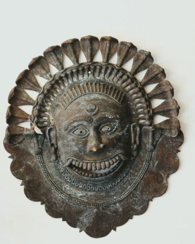 Boota Kola Bronze Pilichamundi Theyyam Ritual Mask